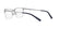 RALPH LAUREN 5119 9001 - Blue Rectangle Eyeglasses for Men - 360° view 120°