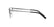 RALPH LAUREN 5119 9002 - Black Rectangle Eyeglasses for Men - 360° view 90°
