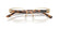 RALPH LAUREN 5137 9116 - Gold Cat-Eye Eyeglasses for Women - folded