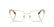 RALPH LAUREN 5137 9116 - Gold Cat-Eye Eyeglasses for Women - front view