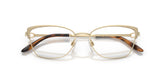 RALPH LAUREN 5139 9116 - Beige Cat-Eye Eyeglasses for Women - folded