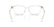 RALPH LAUREN 6247U 5002 - Transparent Rectangle Eyeglasses for Women - back view
