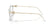 RALPH LAUREN 6247U 5002 - Transparent Rectangle Eyeglasses for Women - side view