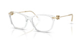 RALPH LAUREN 6247U 5002 - Transparent Rectangle Eyeglasses for Women