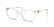 RALPH LAUREN 6247U 5002 - Transparent Rectangle Eyeglasses for Women