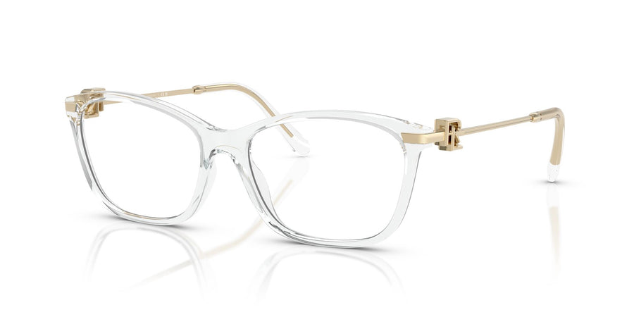 RALPH LAUREN 6247U 5002 - Transparent Rectangle Eyeglasses for Women
