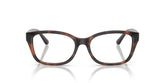 RALPH LAUREN 6252U 6241 - Brown Rectangle Eyeglasses for Women - front view