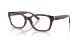 RALPH LAUREN 6252U 6241 - Brown Rectangle Eyeglasses for Women