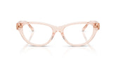 RALPH LAUREN 6257U 6305 - Pink Cat-Eye Eyeglasses for Women - front view