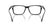 RALPH LAUREN 6264U 5001 - Black Rectangle Eyeglasses for Men - back view