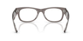 RAY BAN 0832V 8111 - Grey Wayfarer Eyeglasses for Men - back view