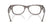 RAY BAN 0832V 8111 - Grey Wayfarer Eyeglasses for Men - back view