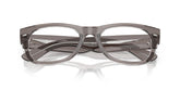 RAY BAN 0832V 8111 - Grey Wayfarer Eyeglasses for Men - folded