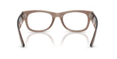 RAY BAN 0832V 8457 - Beige Wayfarer Eyeglasses for Men - back view