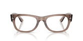 RAY BAN 0832V 8457 - Beige Wayfarer Eyeglasses for Men - front view