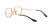 RAY BAN 3547V 2500 - Brown Oval Eyeglasses for Men - 360° view 120°