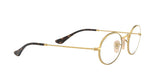 RAY BAN 3547V 2500 - Brown Oval Eyeglasses for Men - 360° view 300°