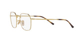 RAY BAN 3694V 2500 - Brown Geometric Eyeglasses for Men - 360° view 60°