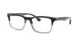 RAY BAN 5279 5540 - Grey Rectangle Eyeglasses for Men