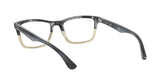 RAY BAN 5279 5540 - Grey Rectangle Eyeglasses for Men - 360° view 150°