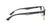RAY BAN 5279 5540 - Grey Rectangle Eyeglasses for Men - 360° view 270°
