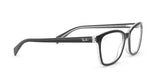 RAY BAN 5362 2034 - Black Cat-Eye Eyeglasses for Women - 360° view 300°