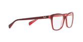 RAY BAN 5362 5777 - Pink Cat-Eye Eyeglasses for Women - 360° view 300°