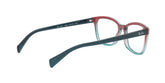 RAY BAN 5362 5834 - Blue Cat-Eye Eyeglasses for Women - 360° view 240°