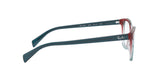 RAY BAN 5362 5834 - Blue Cat-Eye Eyeglasses for Women - 360° view 270°