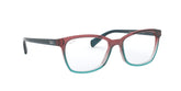 RAY BAN 5362 5834 - Blue Cat-Eye Eyeglasses for Women - 360° view 330°