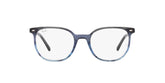 RAY BAN 5397 8254 - Blue Square Eyeglasses for Men - 360° view 0°
