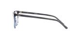 RAY BAN 5397 8254 - Blue Square Eyeglasses for Men - 360° view 90°