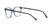 RAY BAN 5397 8254 - Blue Square Eyeglasses for Men - 360° view 120°