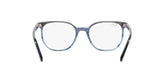 RAY BAN 5397 8254 - Blue Square Eyeglasses for Men - 360° view 180°