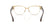 VERSACE 1318 1252 - Gold Cat-Eye Eyeglasses for Women - back view