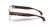 VERSACE 1318 1252 - Gold Cat-Eye Eyeglasses for Women - side view