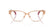 VERSACE 1318 1412 - Gold Cat-Eye Eyeglasses for Women - front view