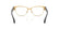 VERSACE 1318 1433 - Gold Cat-Eye Eyeglasses for Women - back view