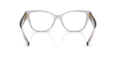 VERSACE 3347 5305 - Grey Cat-Eye Eyeglasses for Women - back view