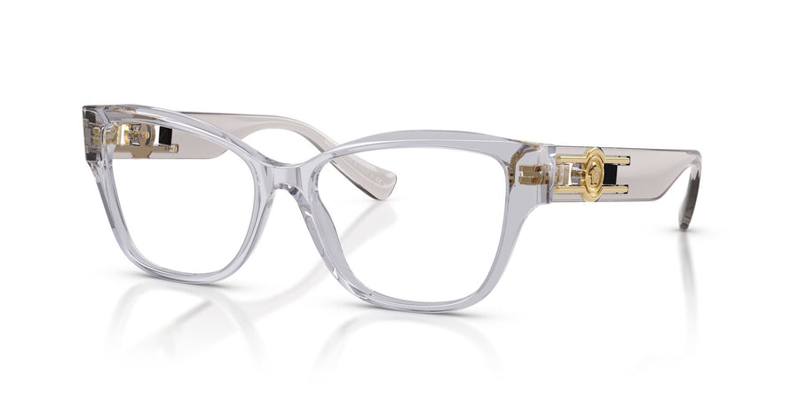 VERSACE 3347 5305 - Grey Cat-Eye Eyeglasses for Women