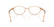 VERSACE 3393D 5518 - Brown Oval Eyeglasses for Women - back view