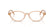 VERSACE 3393D 5518 - Brown Oval Eyeglasses for Women - front view
