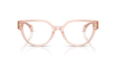 VERSACE 3394D 5339 - Pink Cat-Eye Eyeglasses for Women - front view