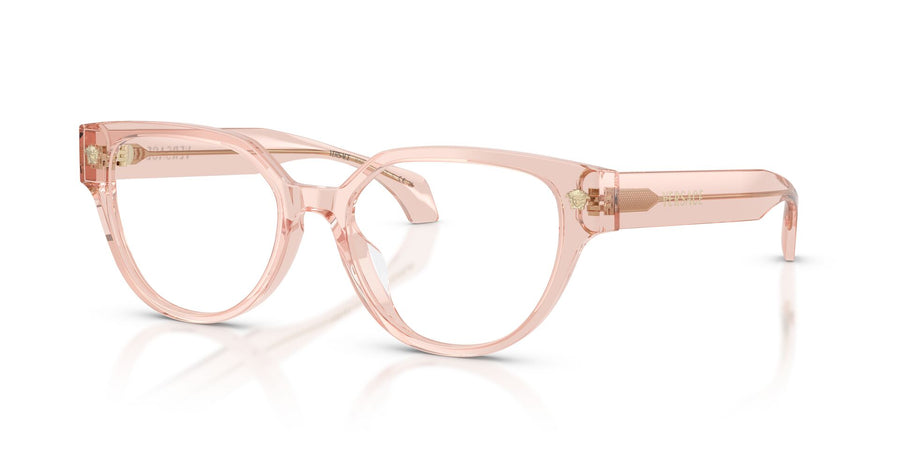 VERSACE 3394D 5339 - Pink Cat-Eye Eyeglasses for Women
