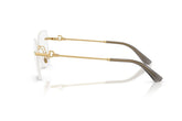 DOLCE & GABBANA 1363 02 - Gold Cat-Eye Eyeglasses for Women - view 2