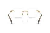 DOLCE & GABBANA 1363 02 - Gold Cat-Eye Eyeglasses for Women - view 3