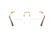 DOLCE & GABBANA 1363 02 - Gold Cat-Eye Eyeglasses for Women - view 3