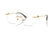 DOLCE & GABBANA 1363 02 - Gold Cat-Eye Eyeglasses for Women