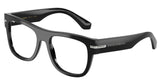 DOLCE & GABBANA 3407 501 - Black Cat-Eye Eyeglasses for Men - view 6