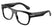 DOLCE & GABBANA 3407 501 - Black Cat-Eye Eyeglasses for Men - view 6